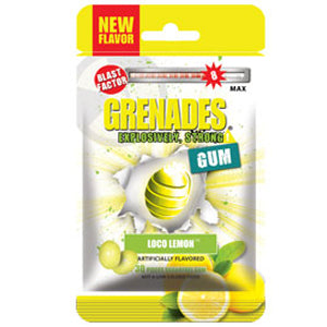 
            
                Load image into Gallery viewer, Grenades Gum - Loco Lemon 30pcs
            
        