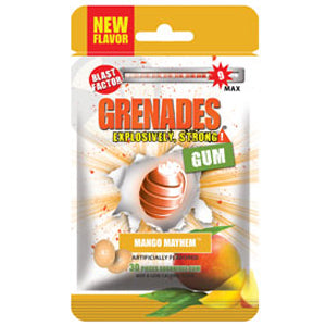 Grenades Gum - Mango Mayhem 30pcs