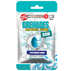 Grenades Gum - Peppermint Bang 30pcs
