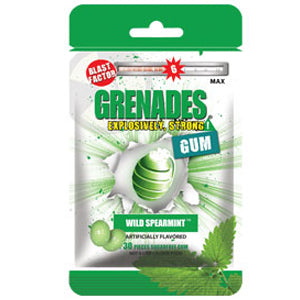 Grenades Gum - Wild Mint 30pcs