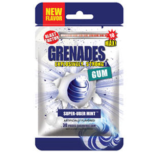 
            
                Load image into Gallery viewer, Grenades Gum - Super-Uber Mint 30pcs
            
        